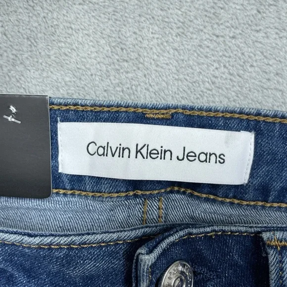 Calvin Klein Women's 8/29 High Rise Skinny Ankle Jeans Blue d1391 - Picture 2 of 7
